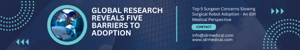 Top 5 barriers to adoption - surgical robotics Top 5 barriers to adoption - surgical robotics