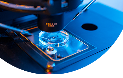 healthcare lab equipment magnifying cells 